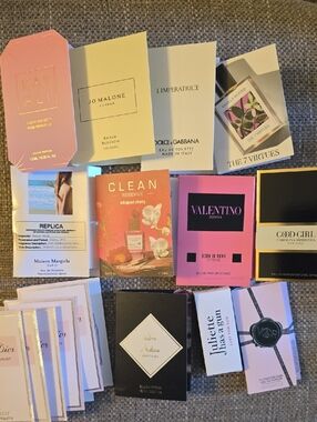 High End Fragrance Samples-please read description.